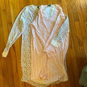 Ralph Lauren nightgowns (2). Size L
